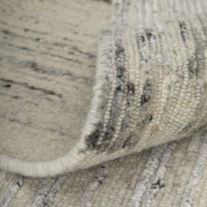 Brighton Modern Abstract - Ivory/Gray Area Rug