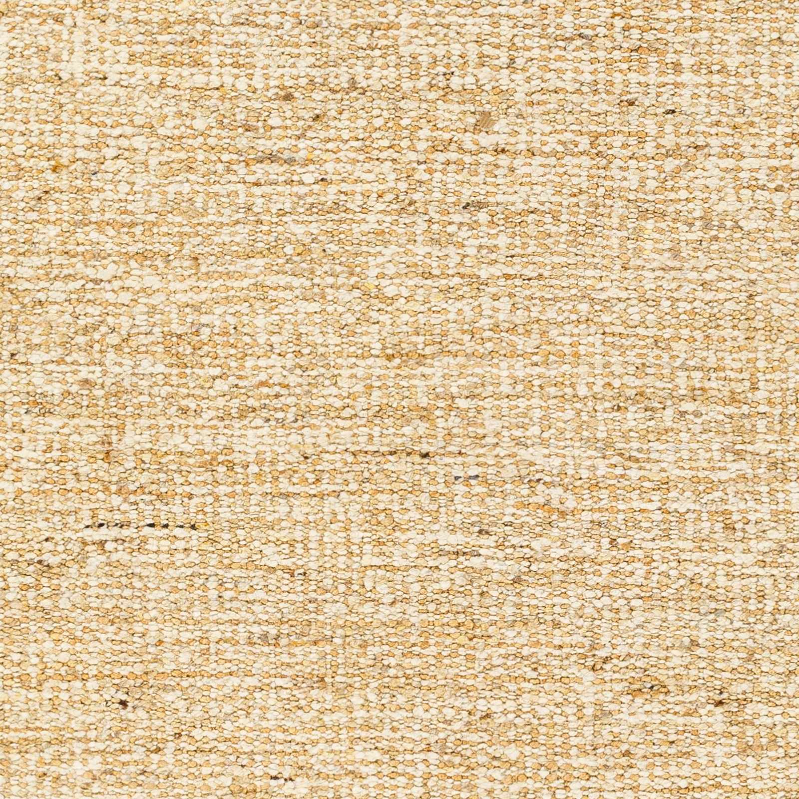 Serene Beige Hand Woven Jute & Wool Area Rug