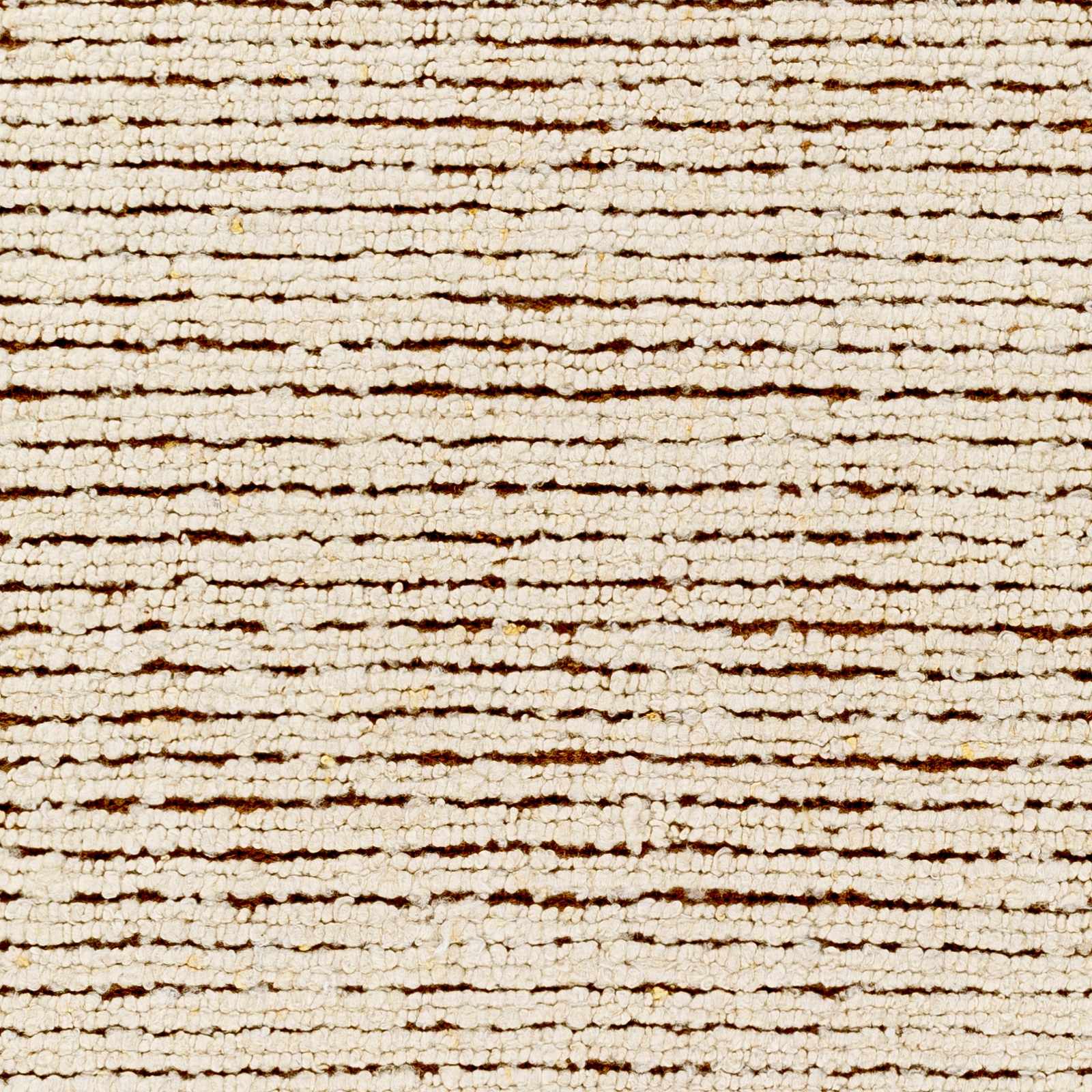 Brown Hand Woven Wool/Jute Area Rug