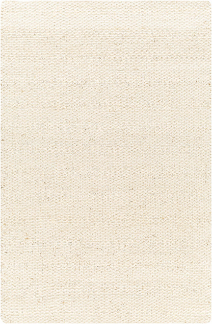 Bleached Butter Hand Woven Jute Area Rug