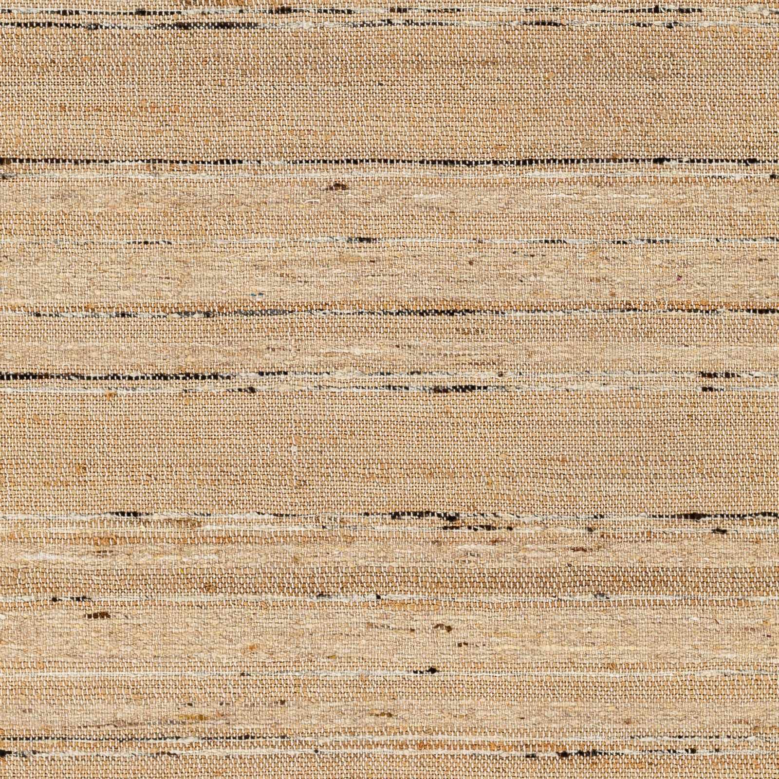 Elegant Light Beige Hand Woven Jute Area Rug