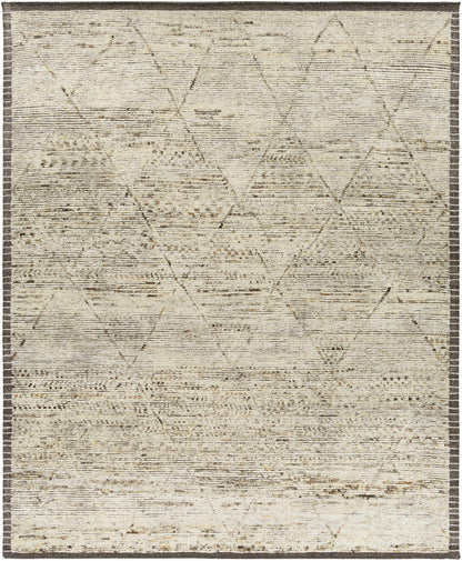 Cozy Inspired Wheat Wool Hand Knotted Area Rug