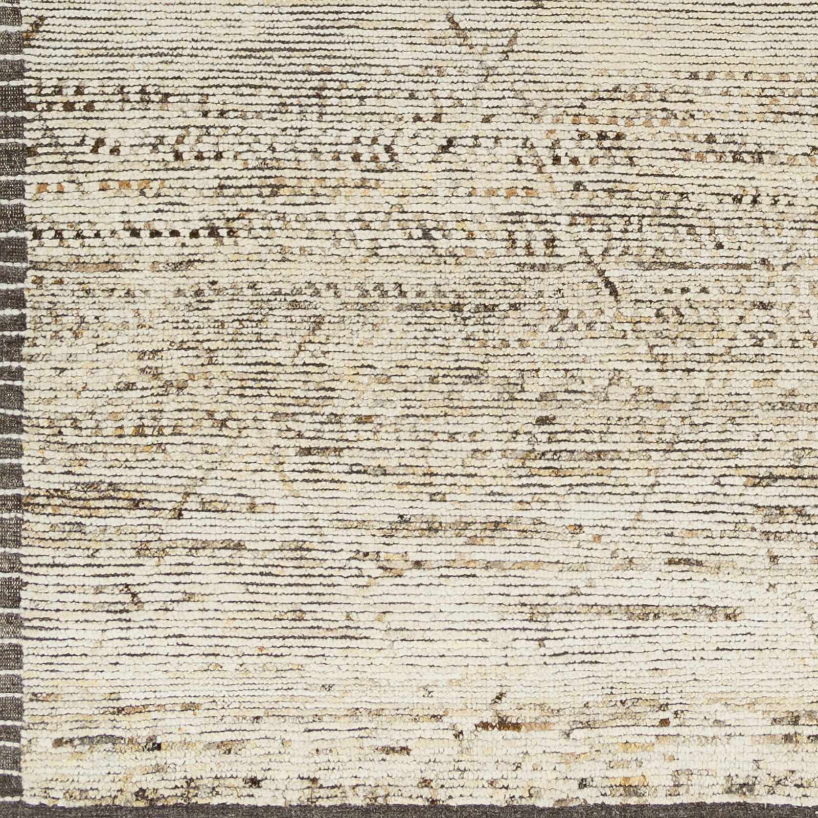 Cozy Inspired Wheat Wool Hand Knotted Area Rug
