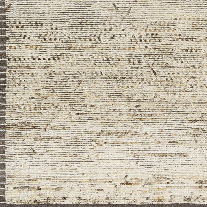 Cozy Inspired Wheat Wool Hand Knotted Area Rug
