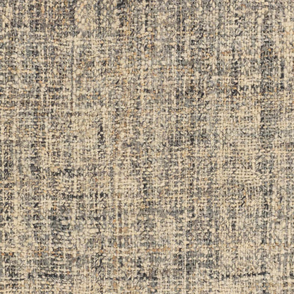 Natural Light Beige Hand Woven Jute&Wool Area Rug