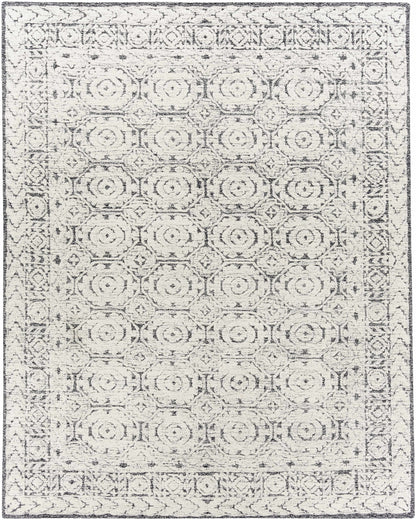 Comfortable Ivory Hand Tufted Wool Area Rug