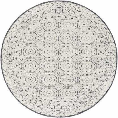 Comfortable Ivory Hand Tufted Wool Area Rug