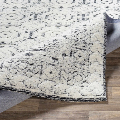 Comfortable Ivory Hand Tufted Wool Area Rug