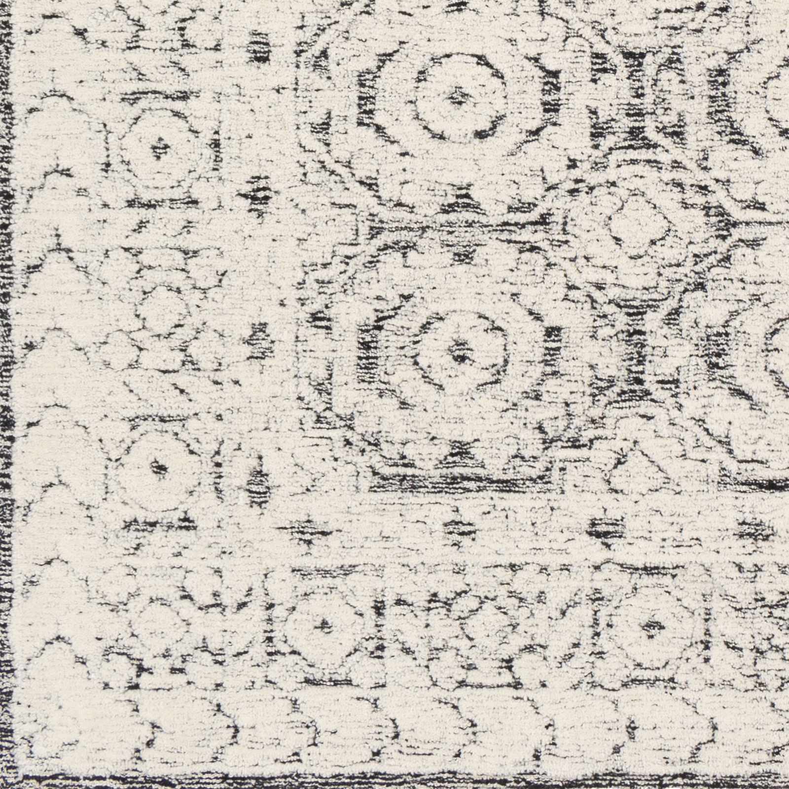 Comfortable Ivory Hand Tufted Wool Area Rug