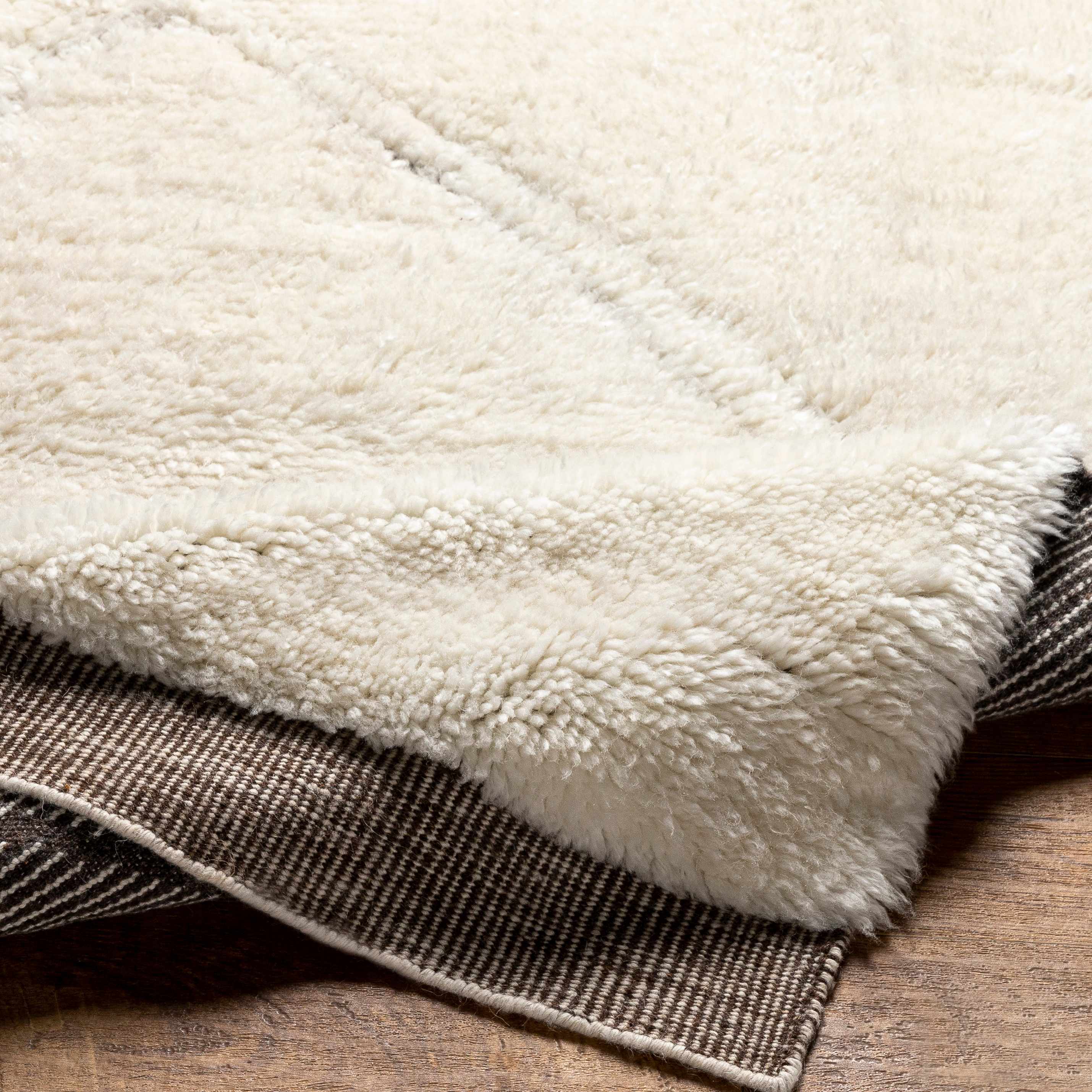 Cozy Oatmeal Hand Knotted Wool Area Rug