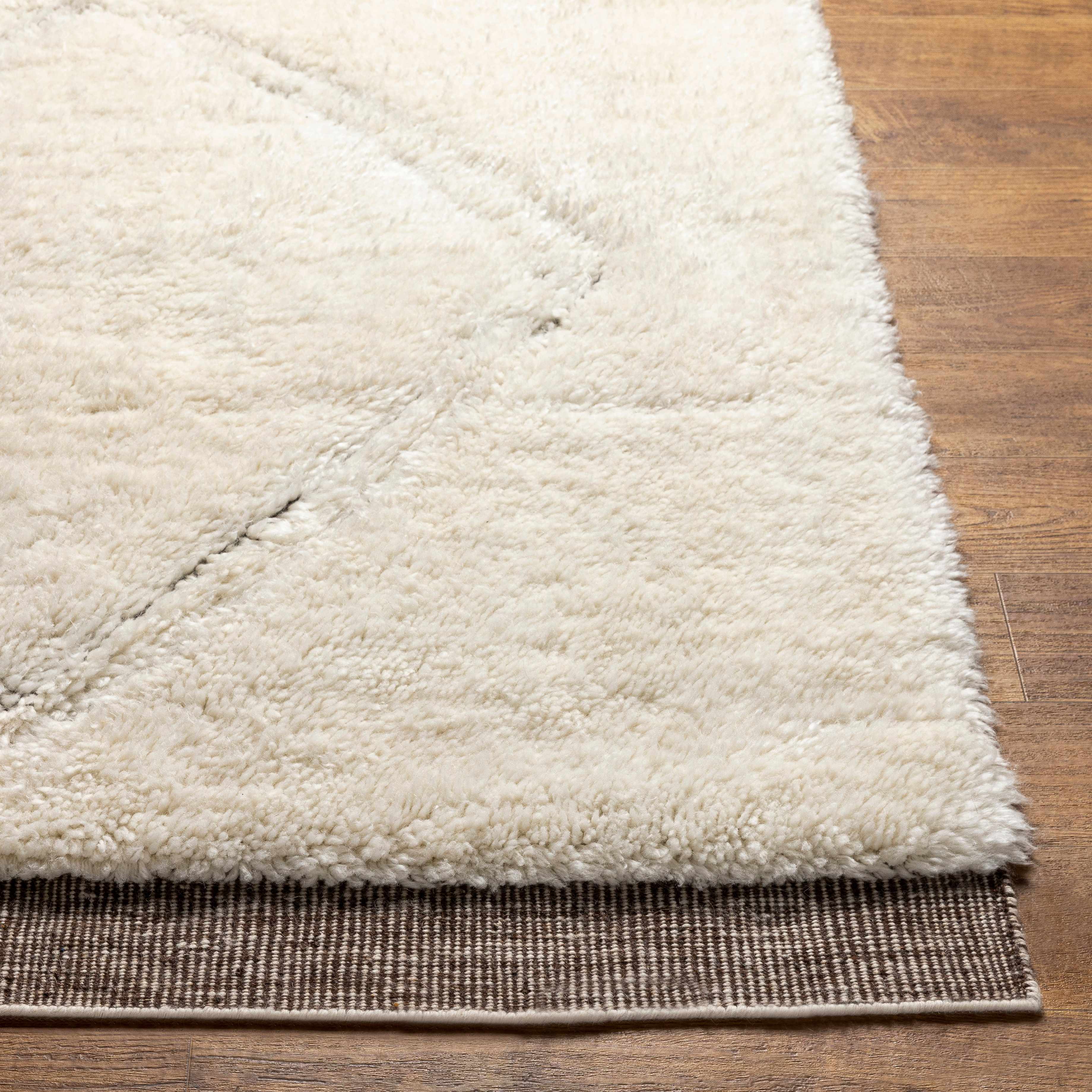 Cozy Oatmeal Hand Knotted Wool Area Rug