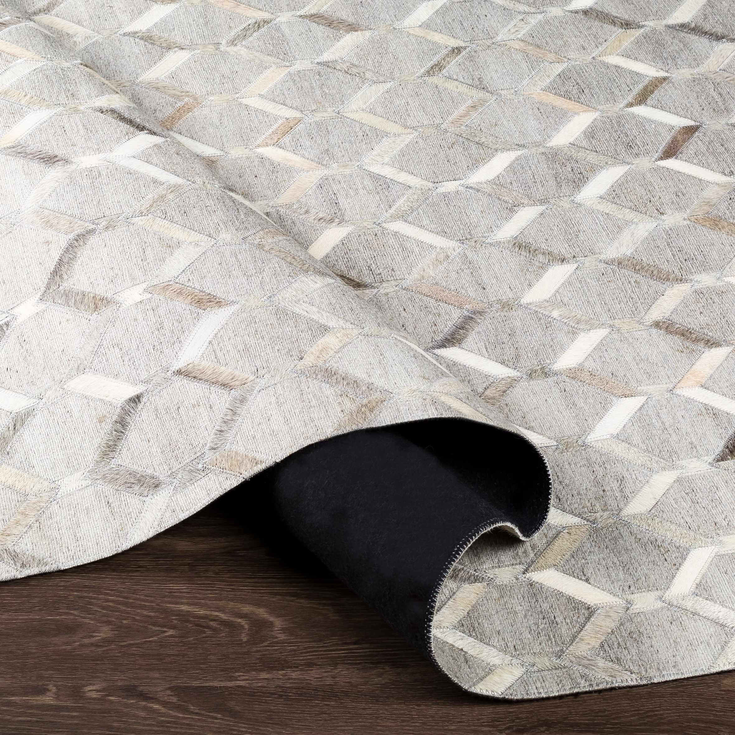 Dynamic Beige Hand Crafted Area Rug