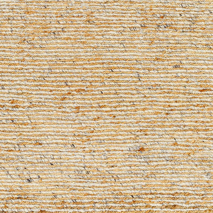 Aesthetic Solid Beige Hand-Knotted Wool - Blend Rug