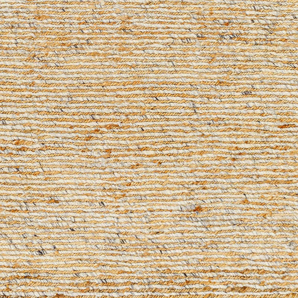 Aesthetic Solid Beige Hand-Knotted Wool - Blend Rug