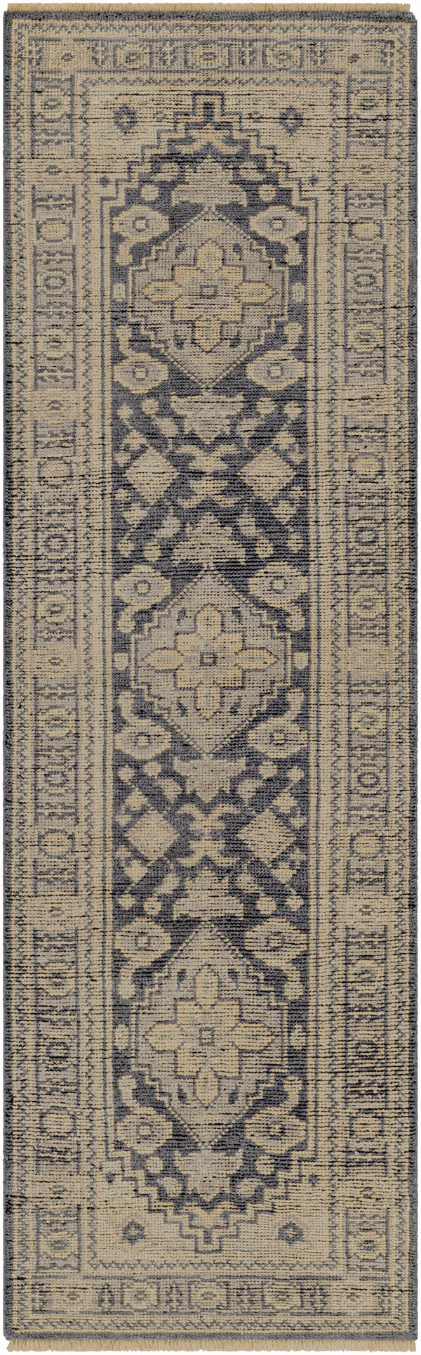 Luminous Traditional Wool Hand Knotted Rug