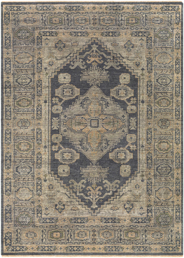 Luminous Traditional Wool Hand Knotted Rug