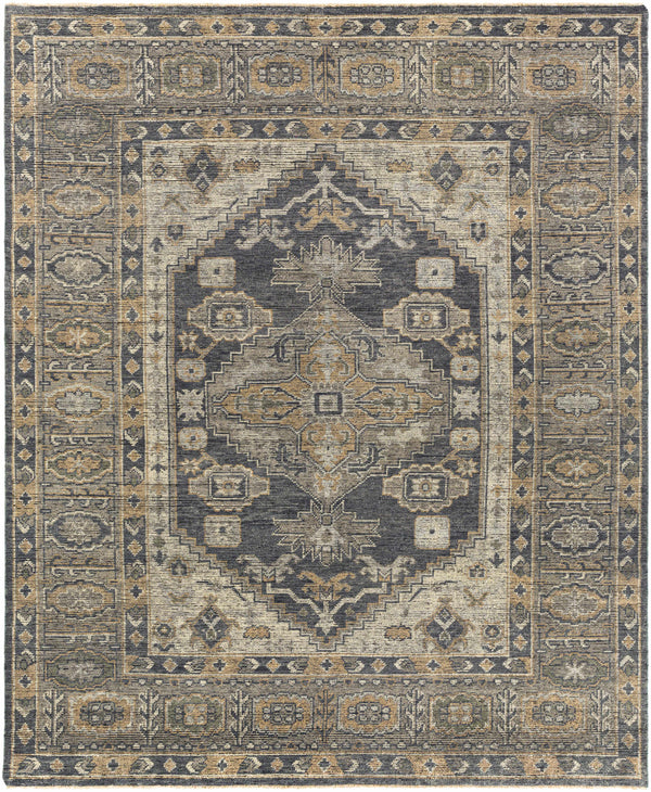 Luminous Traditional Wool Hand Knotted Rug