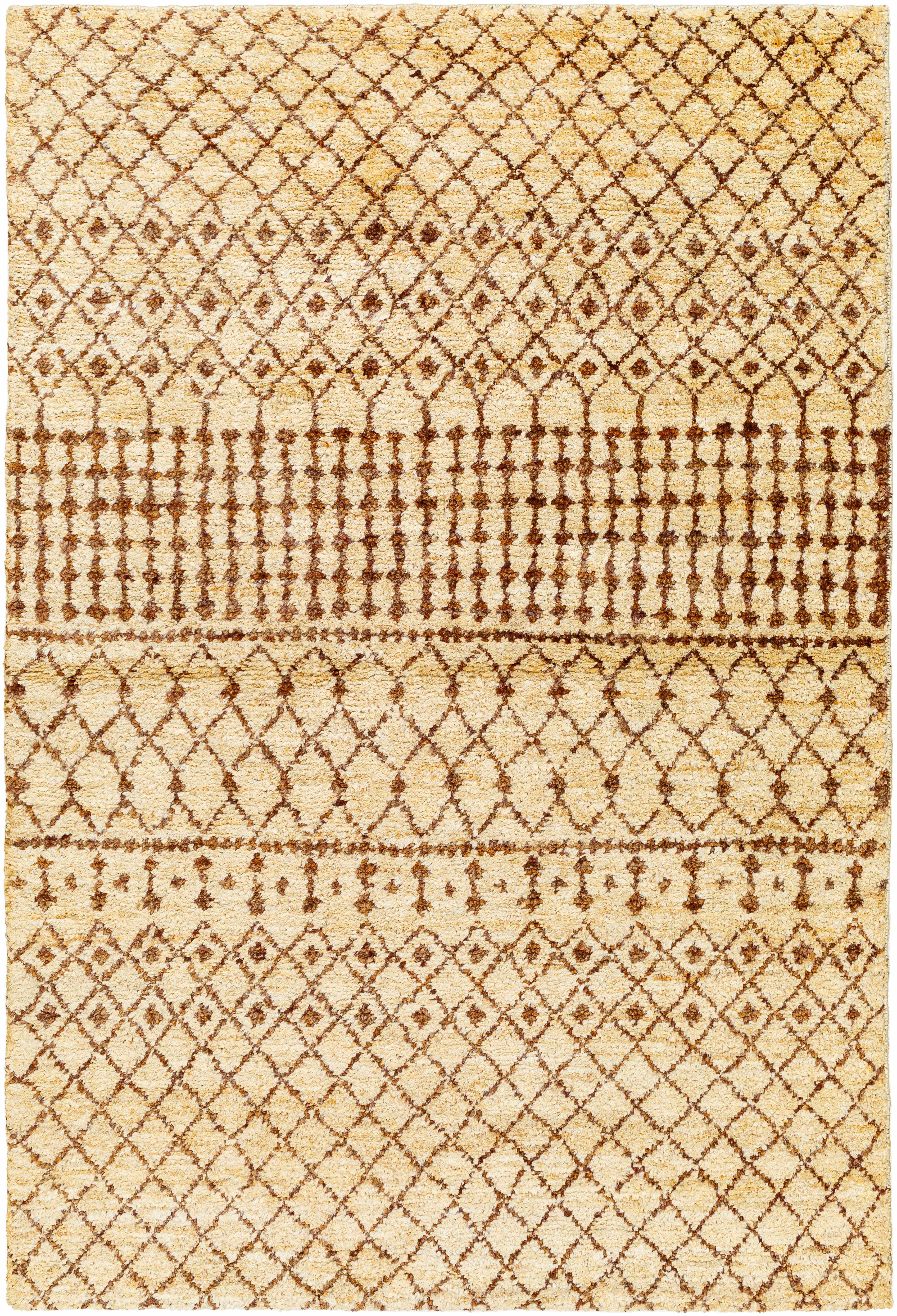 Natural Butter Jute Hand Knotted Area Rug