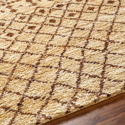 Natural Butter Jute Hand Knotted Area Rug